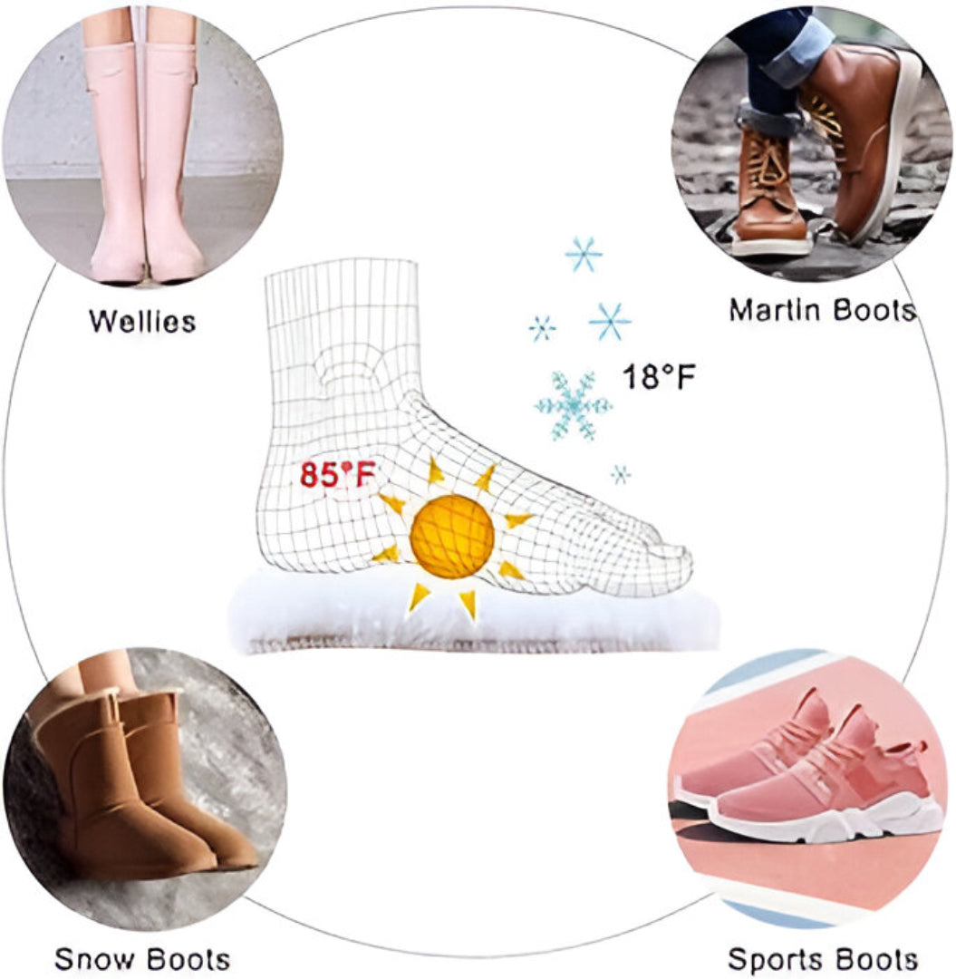 Warm Latex Winter Insoles